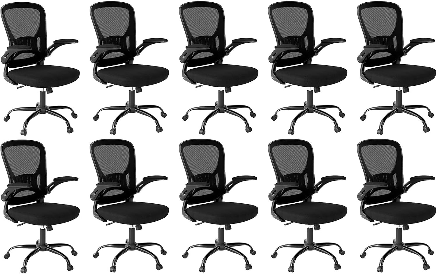 Desk Setup Height - Office Chair Set of 10, Ergonomic