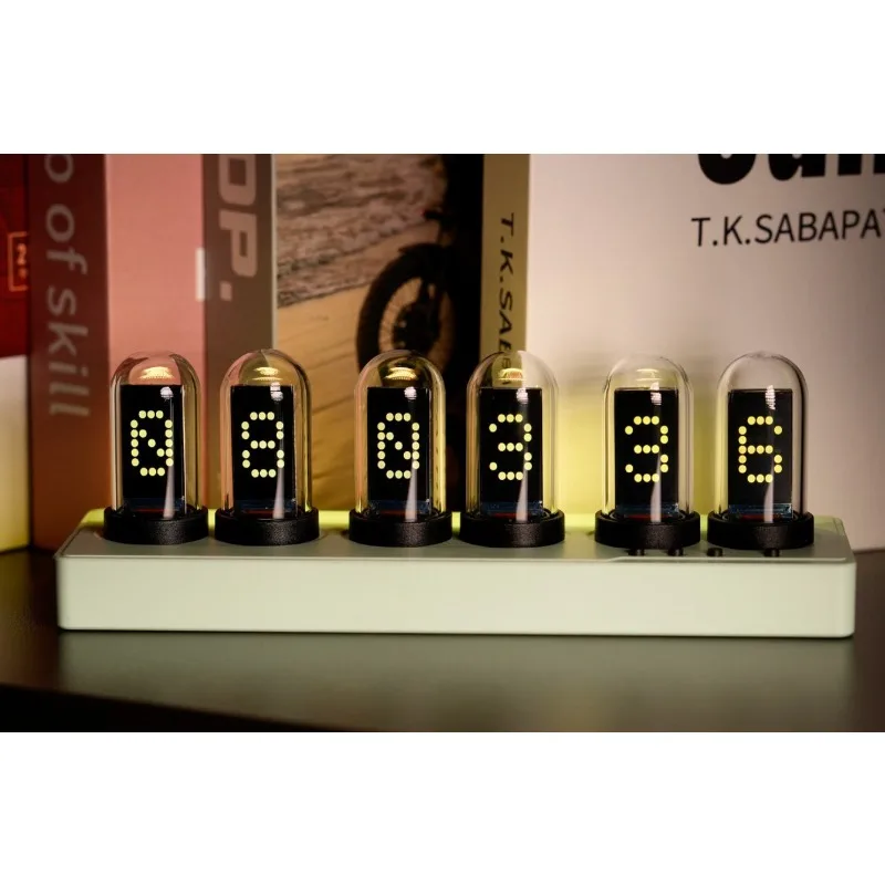 Smart Nixie Tube Alarm Clock W - огляд і ціна Desk Setup Youtube