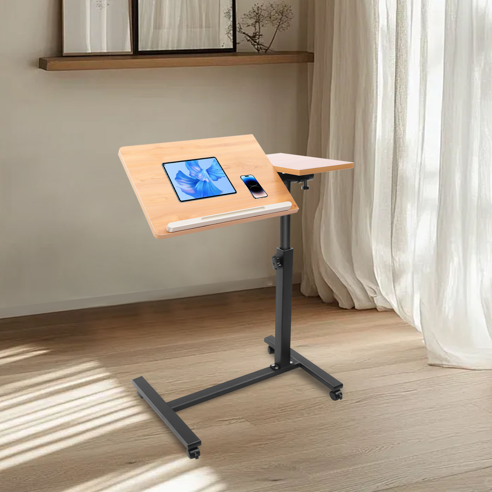 Mobile Laptop Table Adjustable - огляд і ціна Desk Setup Ideas