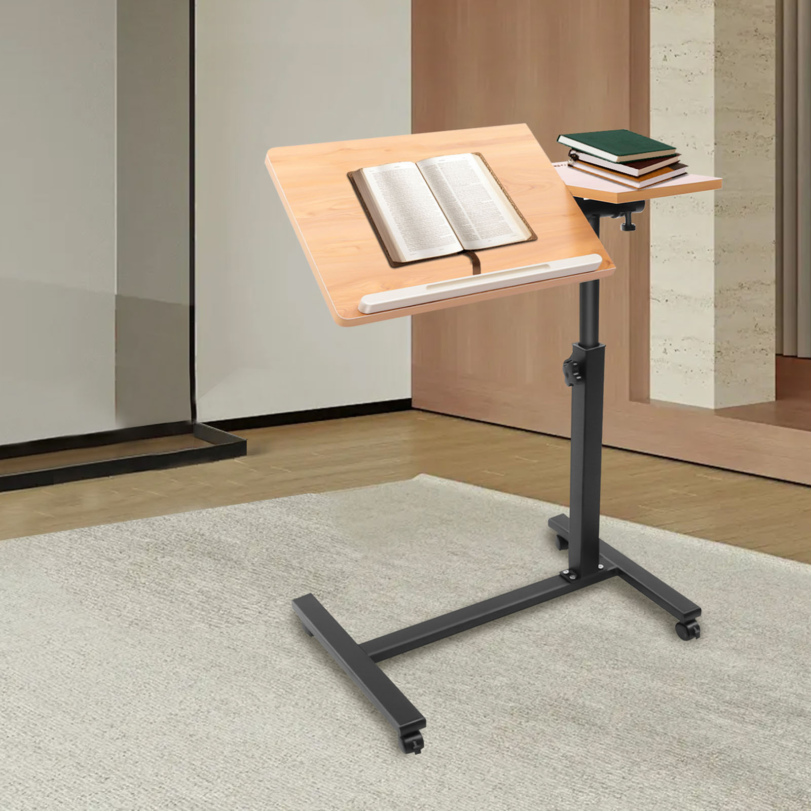 Mobile Laptop Table Adjustable - огляд і ціна Desk Setup Ideas