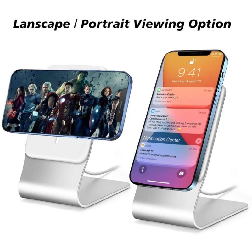 Desktop Mobile Phone Stand Alu - огляд і ціна Desk Setup Apple