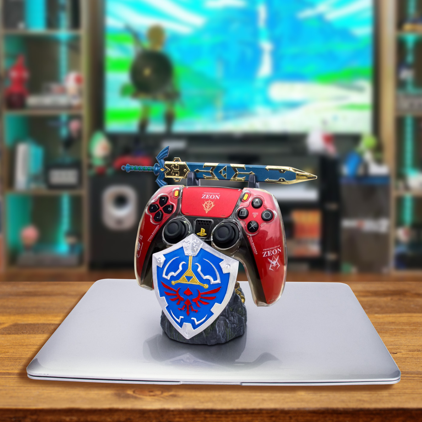The Legend of Zelda XBOX PS5 G - огляд і ціна Zelda Desk Setup