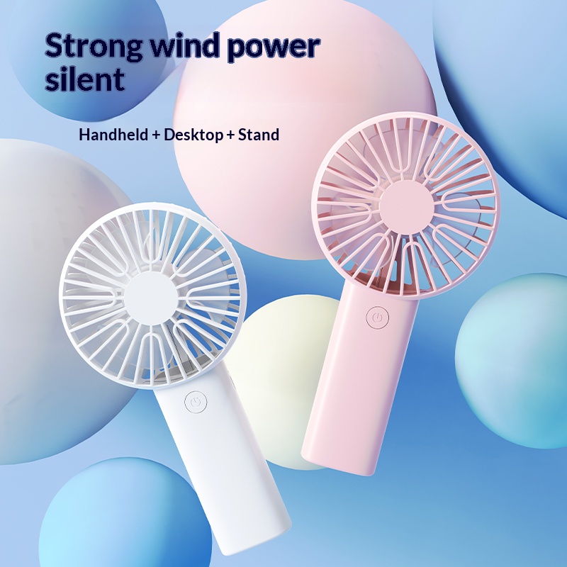Mini Handheld Fan 3 In 1 Porta - огляд і ціна Desk Setup Home Office
