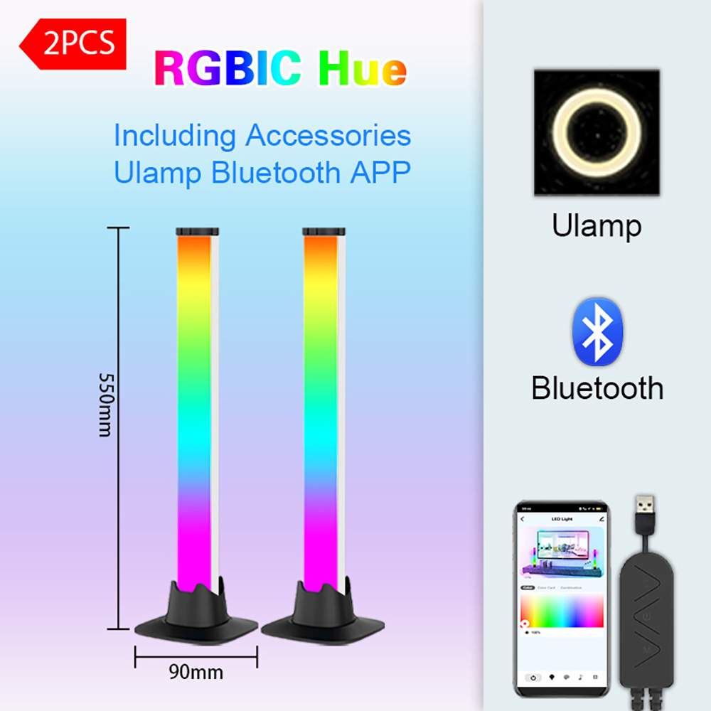 Desktop Setup RGB LED Lights B - огляд і ціна Desk Setup Youtube