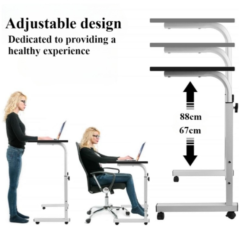 Bedside Desk with Universal Wh - огляд і ціна Desk Setup Ideas