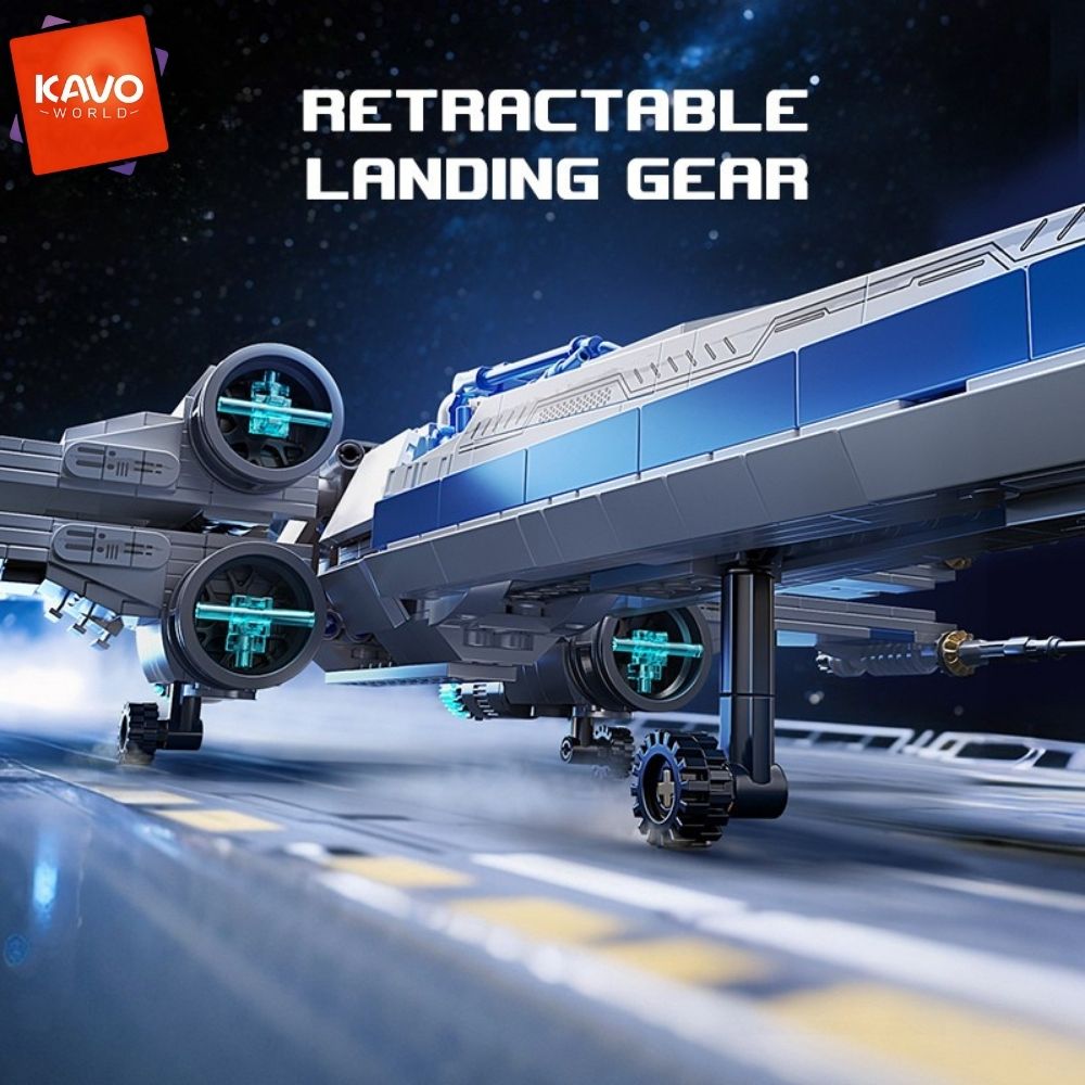 KAVOWORLD 1271pcs Sci-Fi Space - огляд і ціна Desk Setup Build