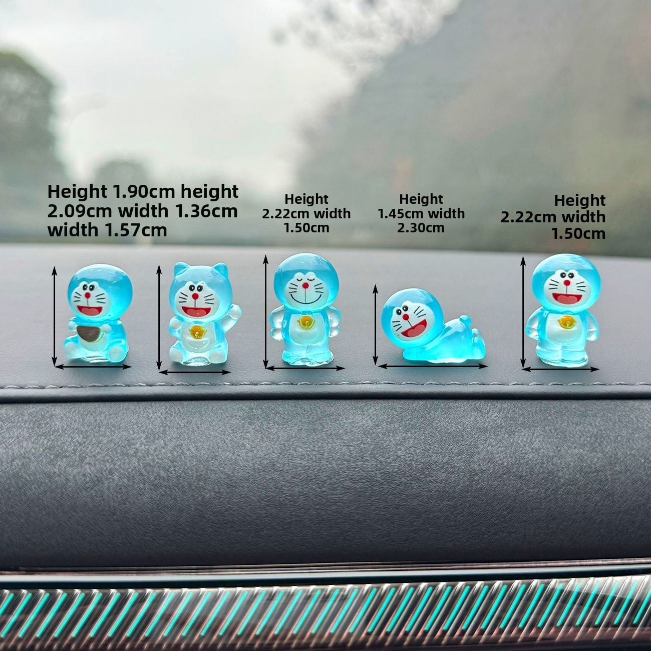 Doraemon Glow Desktop Ornament - огляд і ціна Desk Setup Lighting