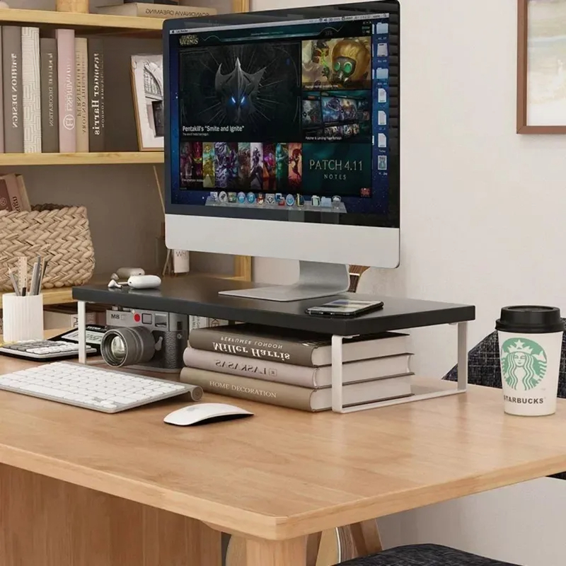 Elevated Monitor Riser Stand,  - огляд і ціна Desk Setup Riser