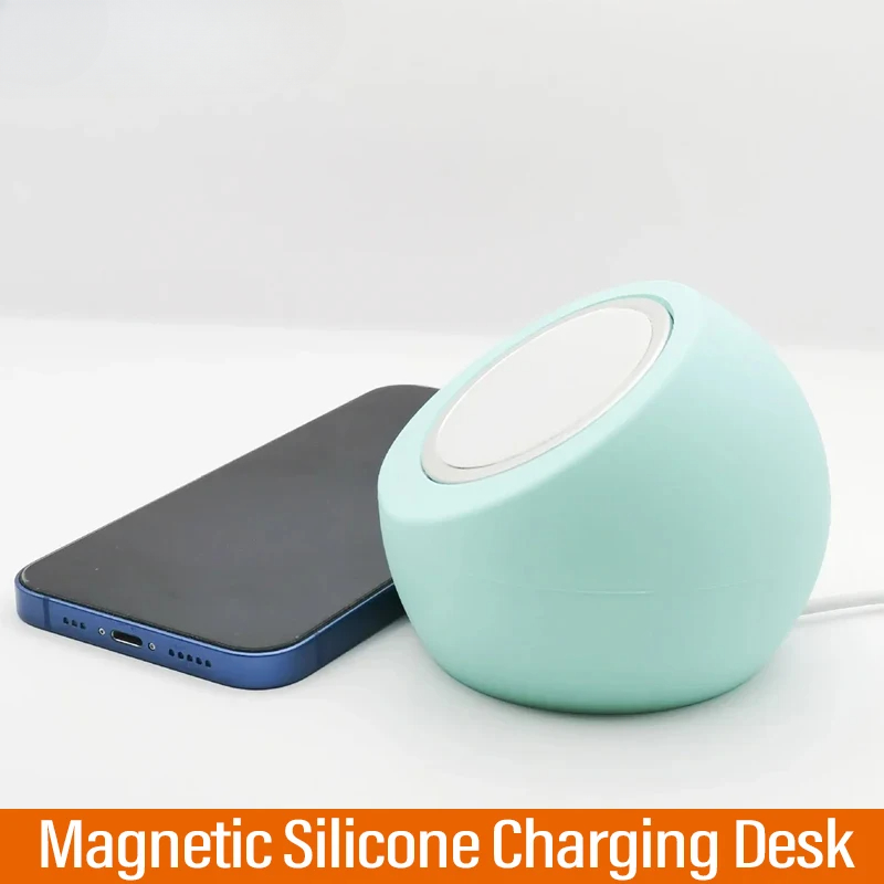 Magnetic Wireless Charging Des - огляд і ціна Desk Setup Apple