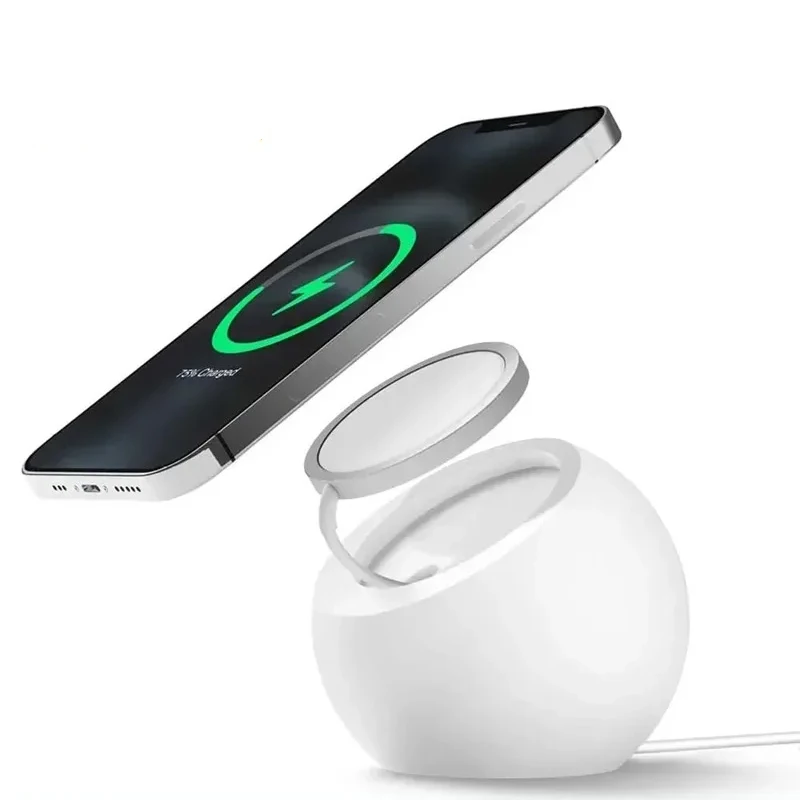 Magnetic Wireless Charging Des - огляд і ціна Desk Setup Apple