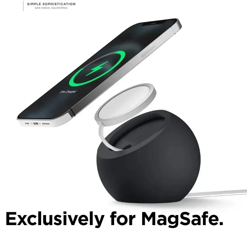 Magnetic Wireless Charging Des - огляд і ціна Desk Setup Apple