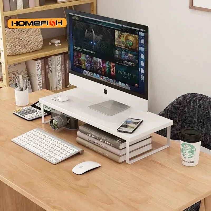 Elevated Desktop Monitor Riser - огляд і ціна Desk Setup Riser