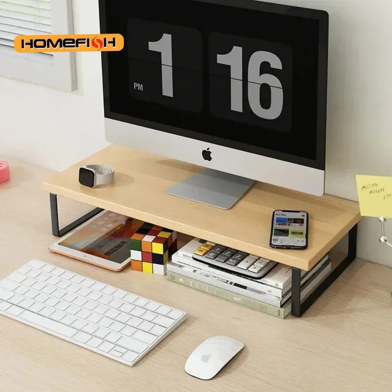 Elevated Desktop Monitor Riser - огляд і ціна Desk Setup Riser