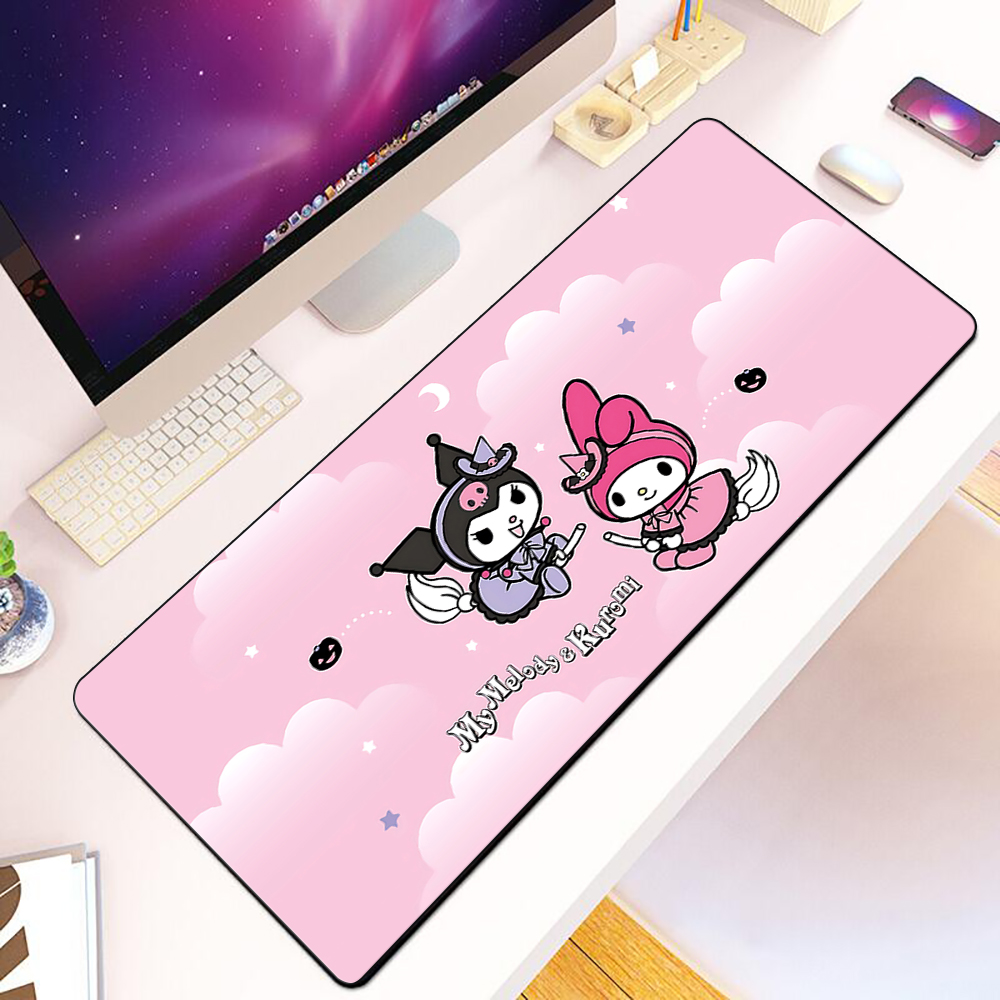 Cute Pink My Melody Kuromi Mou - огляд і ціна Desk Setup Pink