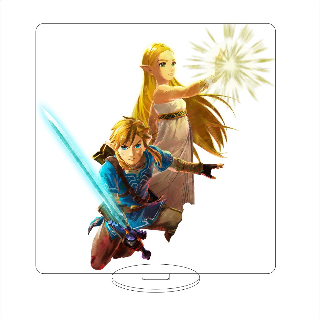 The Legend Of Zelda Anime Merc - огляд і ціна Zelda Desk Setup