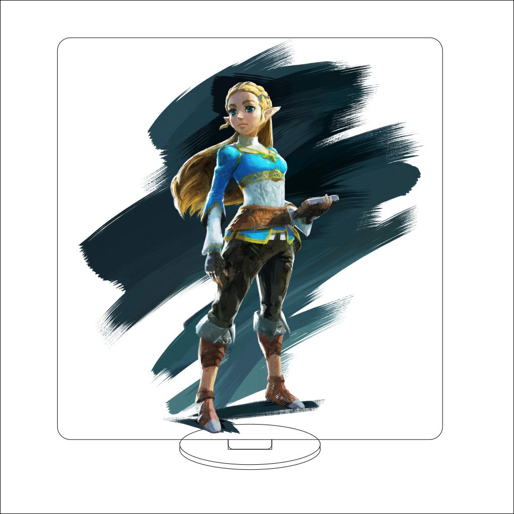 The Legend Of Zelda Anime Merc - огляд і ціна Zelda Desk Setup