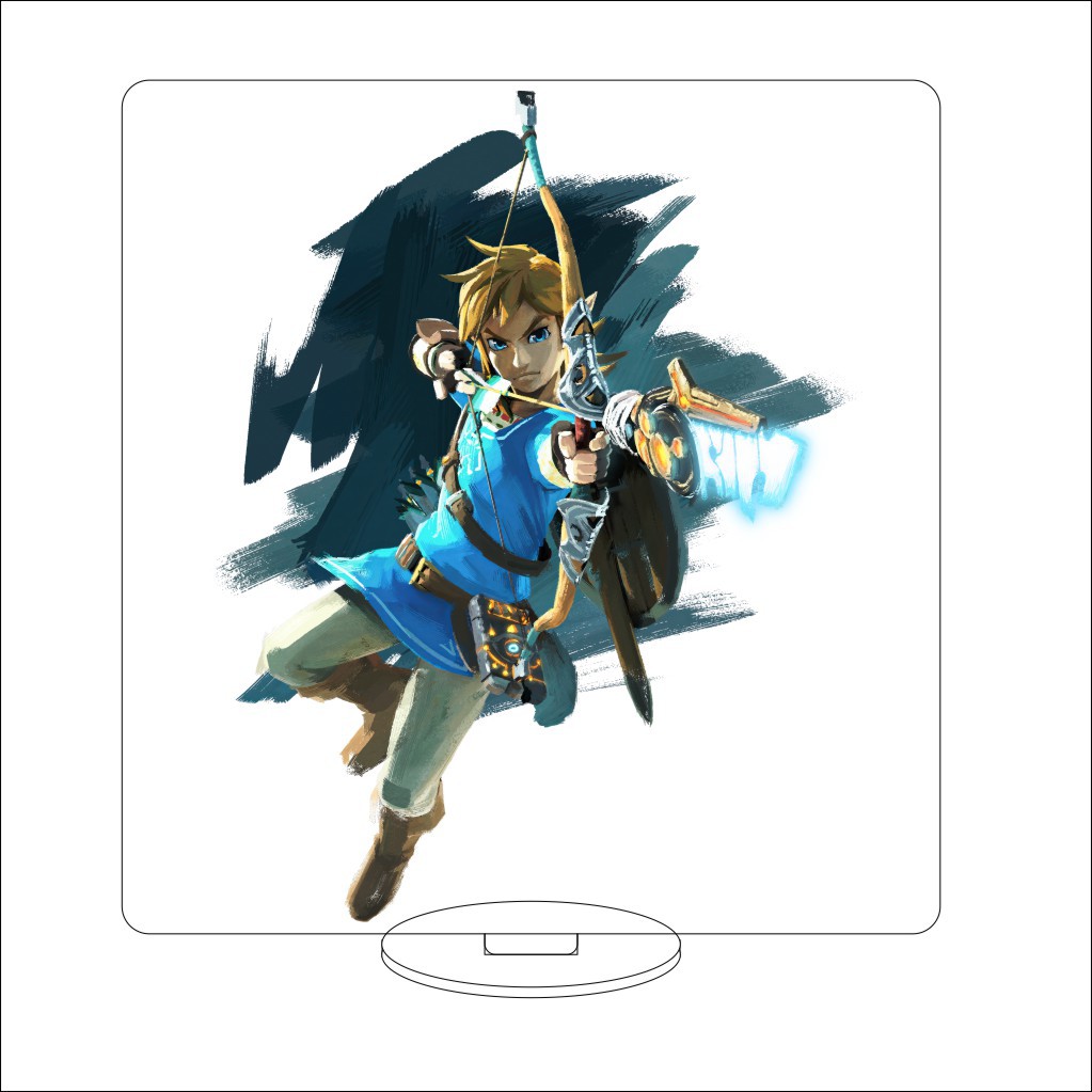 The Legend Of Zelda Anime Merc - огляд і ціна Zelda Desk Setup