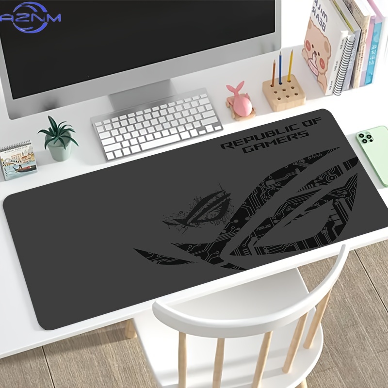 1pc Large Gaming Mouse Pad ROG - огляд і ціна Desk Setup In Office