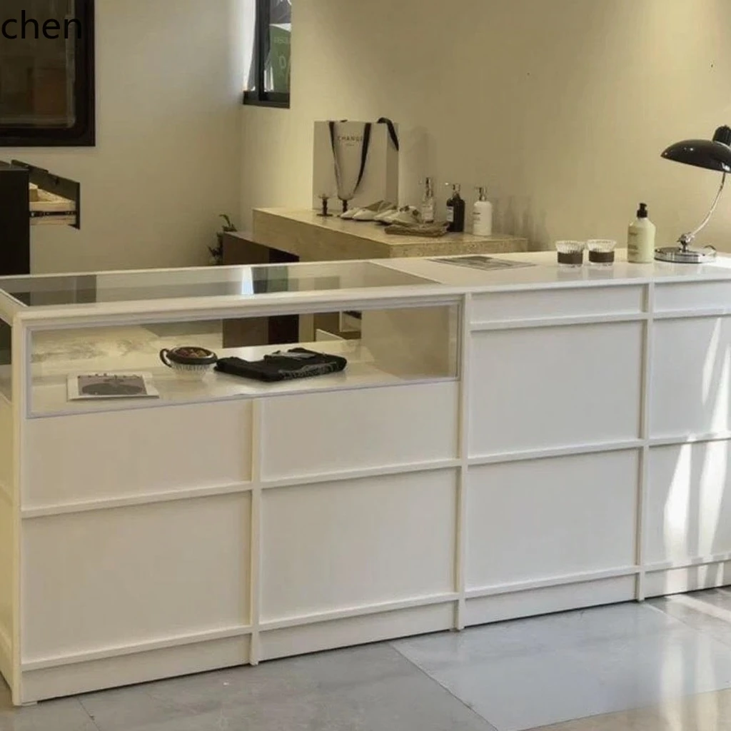 HYS Clothing Store Island Tabl - огляд і ціна Desk Setup In Office