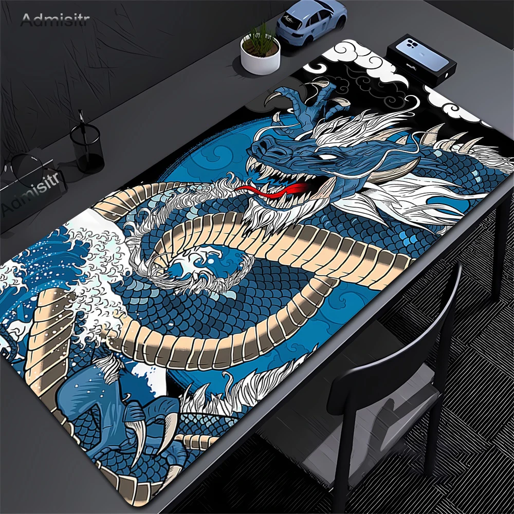 XXL Black and White Dragon Ani - огляд і ціна Zelda Desk Setup