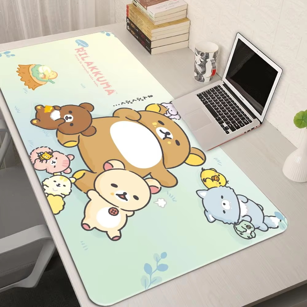 XXL Cartoon Pink Mouse Pad Ani - огляд і ціна Desk Setup Pink