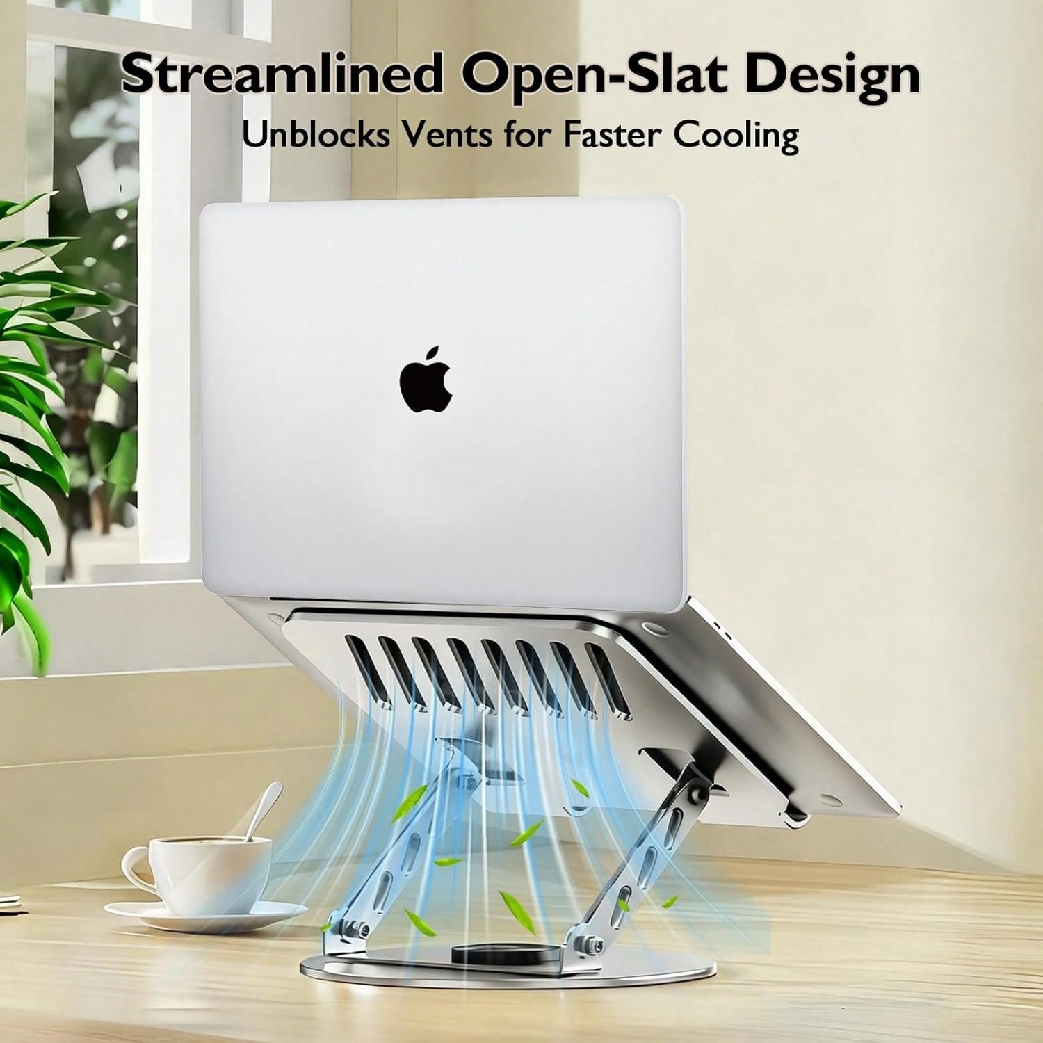 360° Rotating Laptop Stand for - огляд і ціна Desk Setup Riser