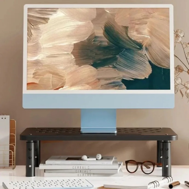 Height Adjustable Monitor Stan - огляд і ціна Desk Setup Riser