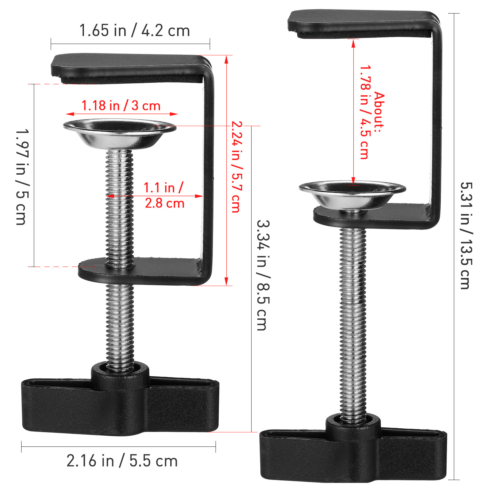 Sturdy Table Cantilever C-Clam - огляд і ціна Desk Setup Build