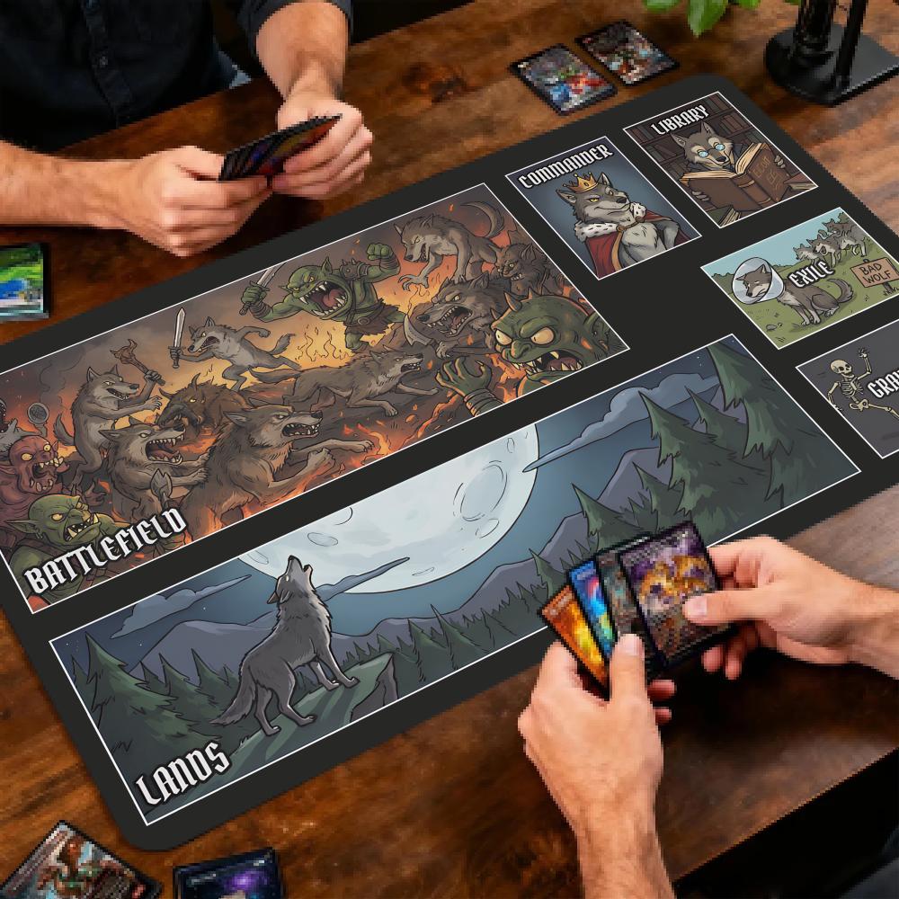 Werewolf Tribe MTG&TCG Tableto - огляд і ціна Zelda Desk Setup