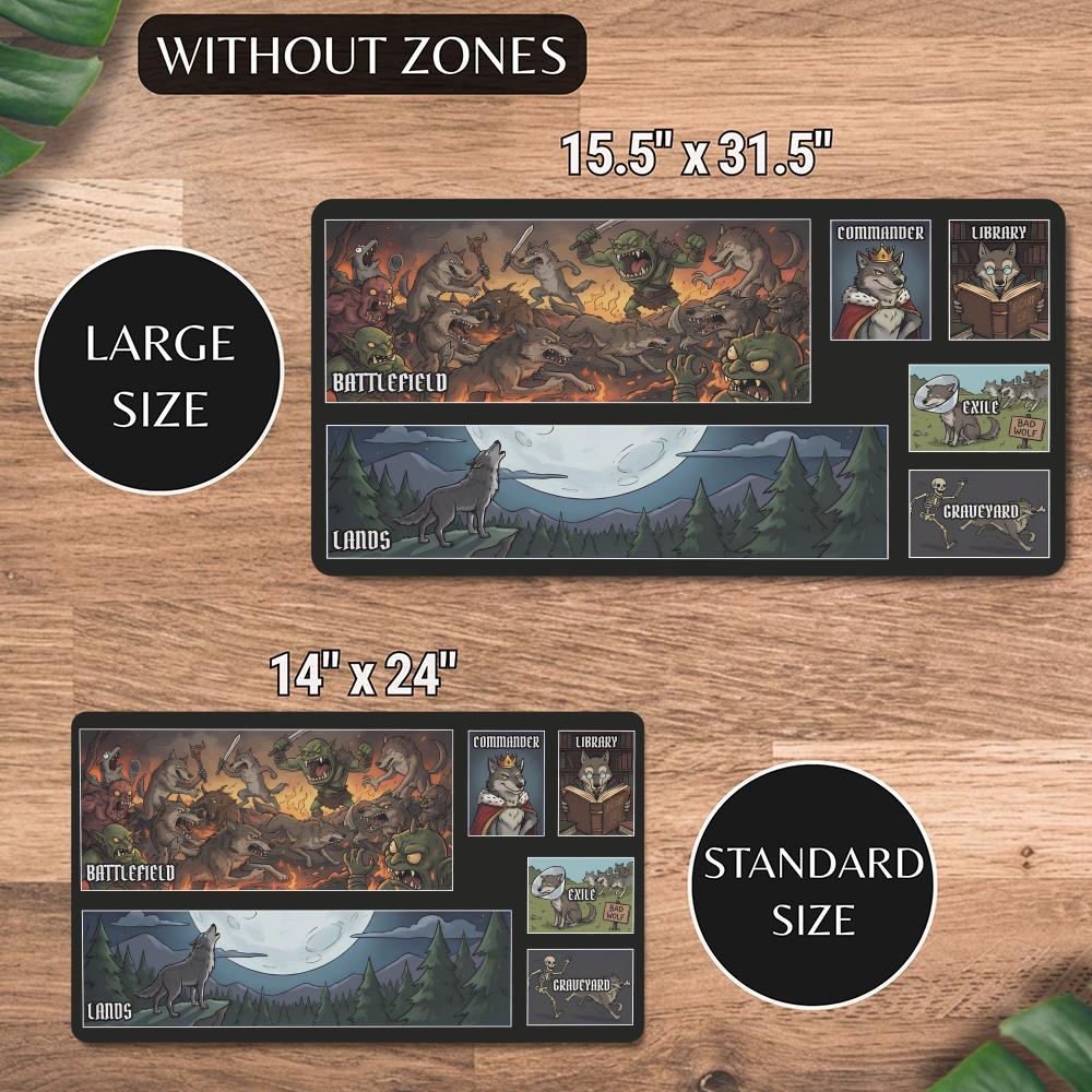 Werewolf Tribe MTG&TCG Tableto - огляд і ціна Zelda Desk Setup