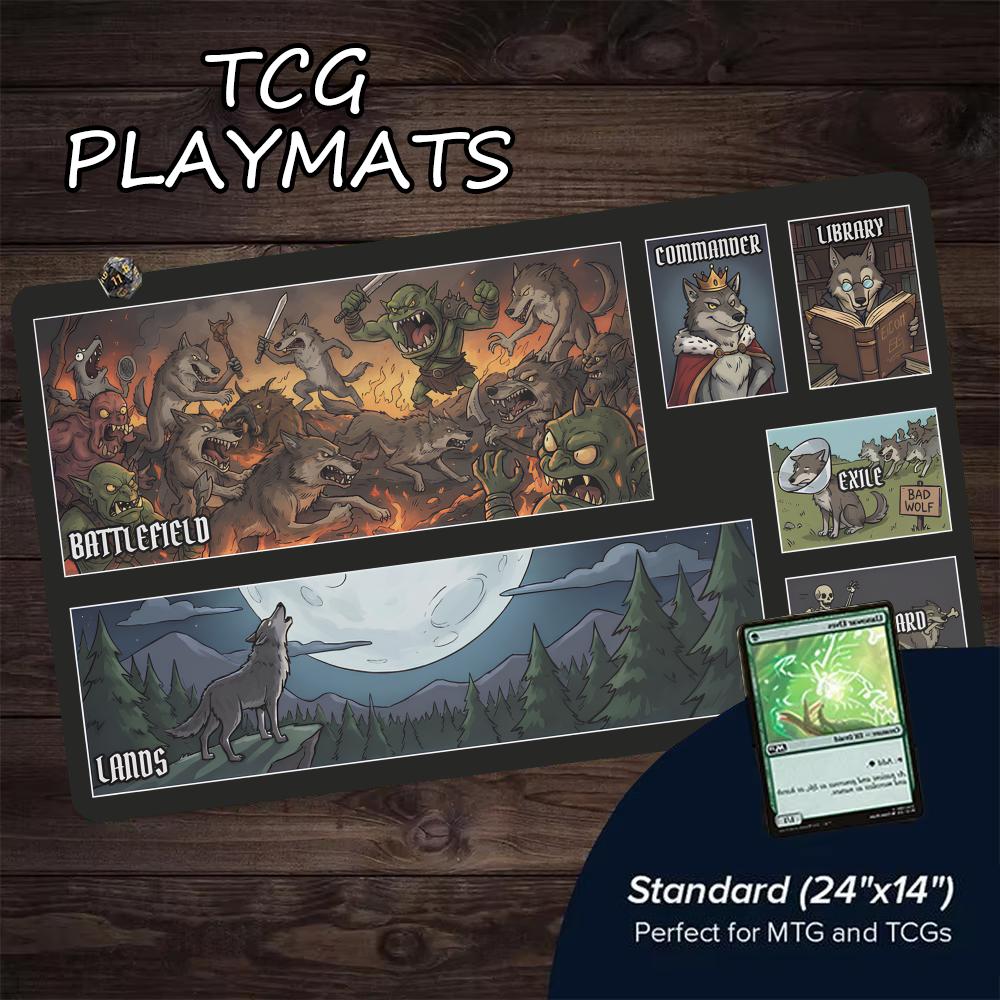 Werewolf Tribe MTG&TCG Tableto - огляд і ціна Zelda Desk Setup