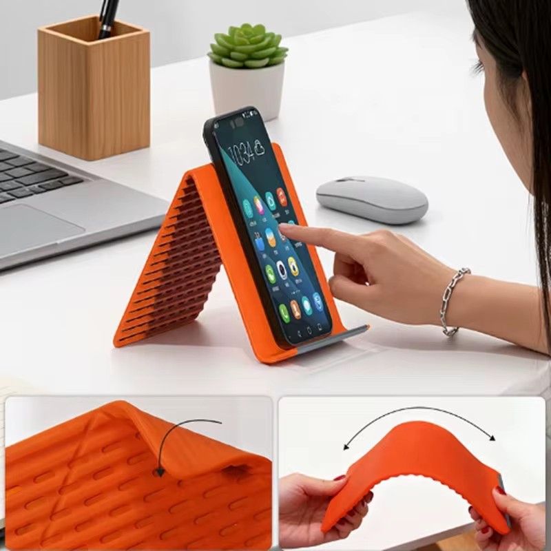 Flexible Foldable Silicone Pho - огляд і ціна Desk Setup Home Office