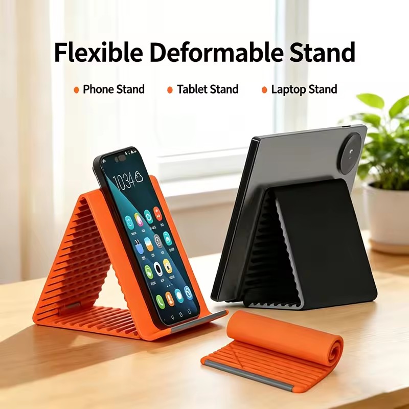 Flexible Foldable Silicone Pho - огляд і ціна Desk Setup Home Office