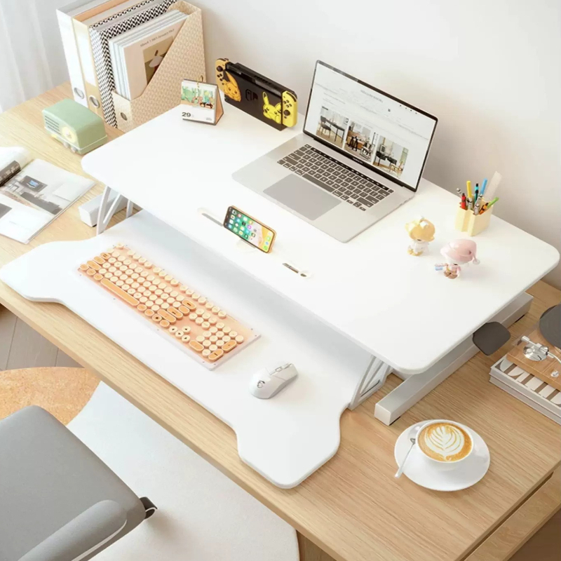 Standing Desk Riser Height Adj - огляд і ціна Desk Setup Riser