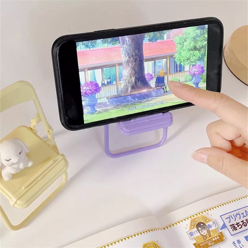 Cute Chair Phone Holder Stand  - огляд і ціна Desk Setup Home Office