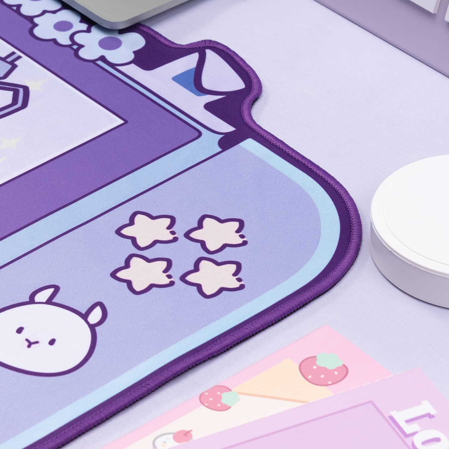 Large Kawaii Gaming Mouse Pad  - огляд і ціна Desk Setup Pink