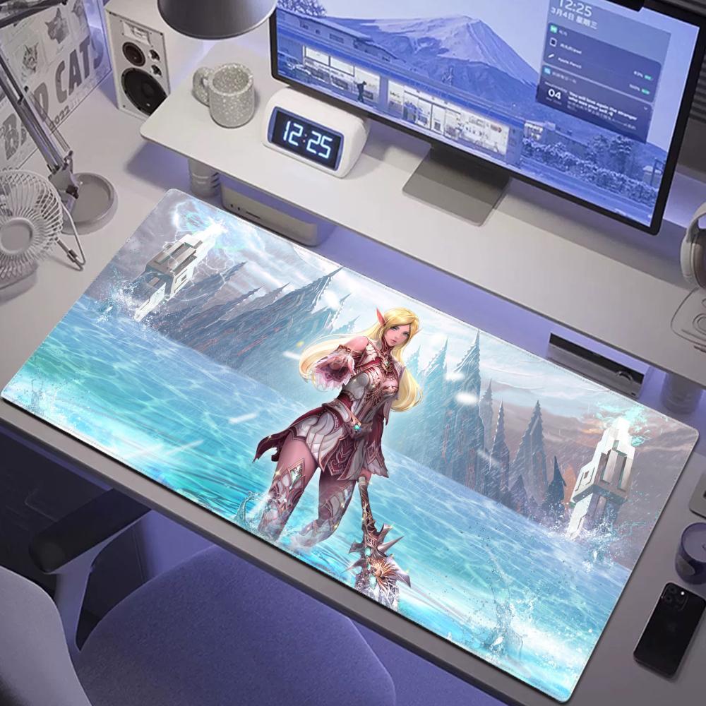 Large Desk Mat Lineage 2 Mouse - огляд і ціна Desk Setup Anime