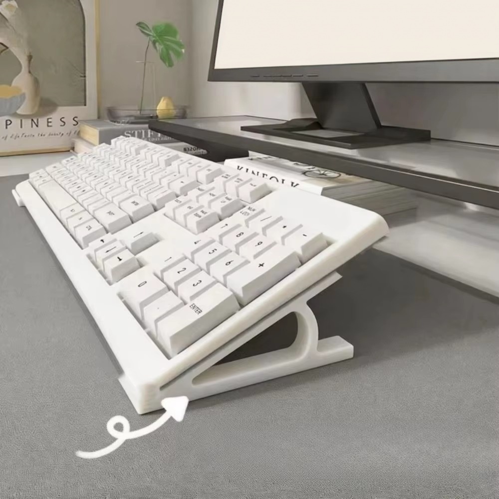 2pc Ergonomic Keyboard Riser F - огляд і ціна Desk Setup Riser