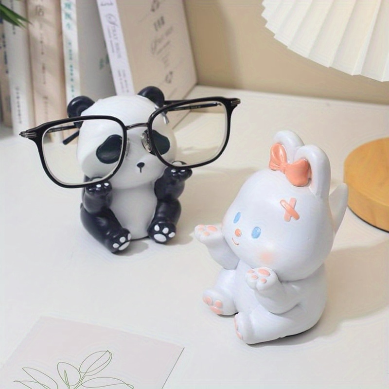 1Pc Cute Panda Glasses Display - огляд і ціна Desk Setup Home Office