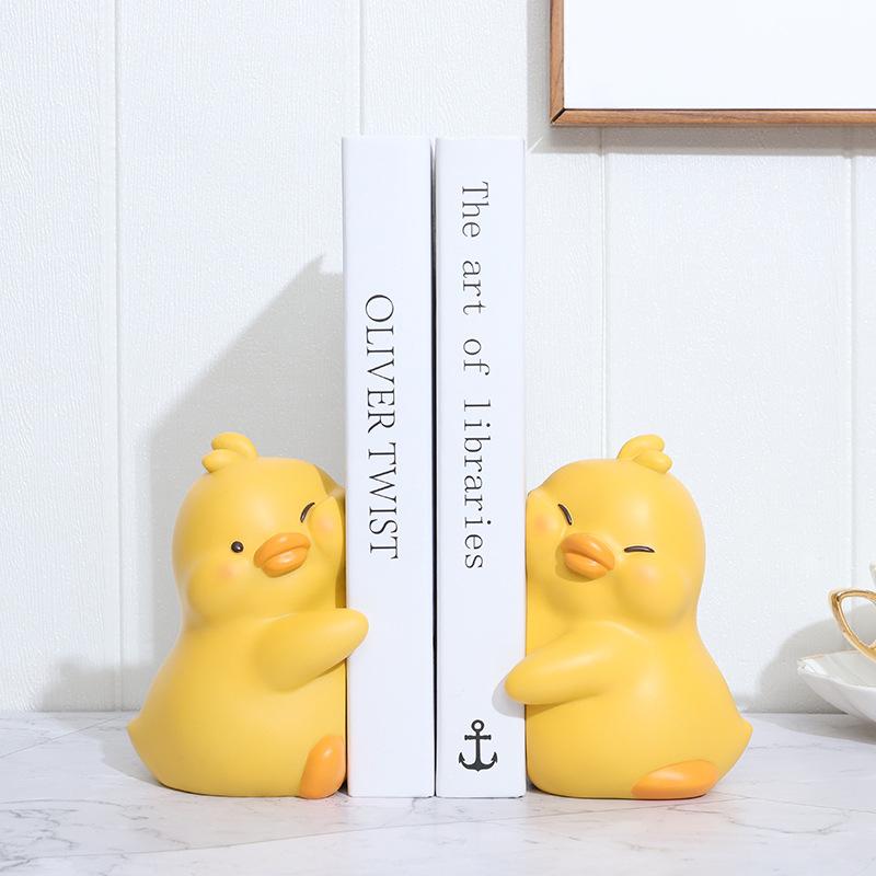 Lovely Cartoon Duck Hugging An - огляд і ціна Desk Setup Home Office