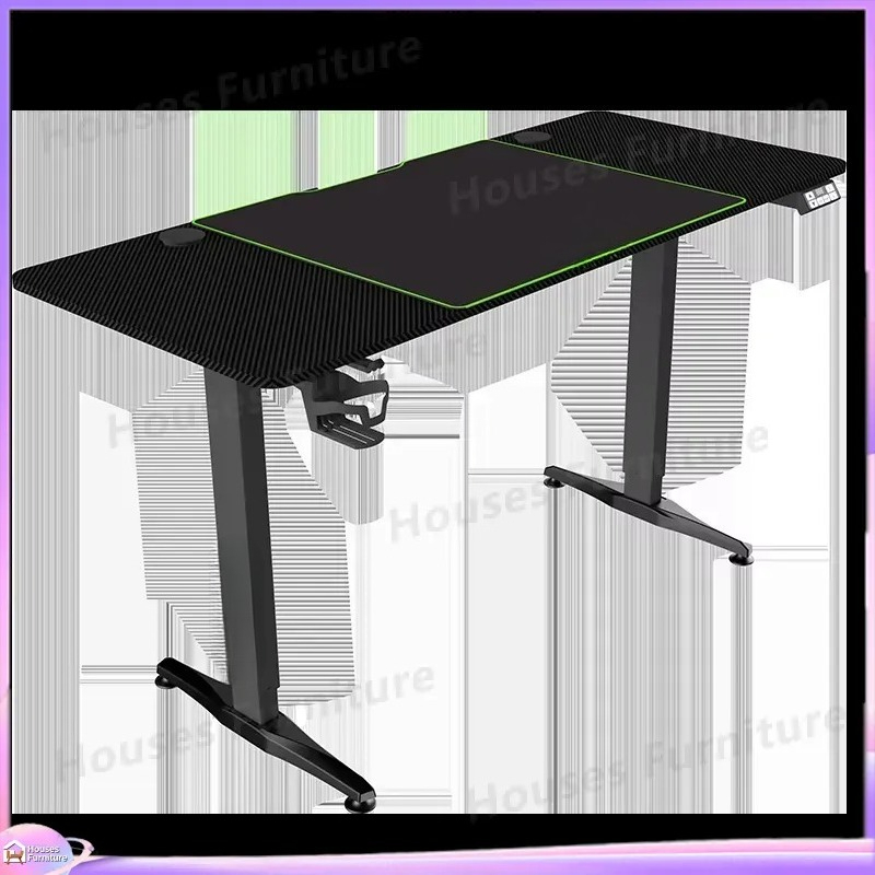 Large Gaming Computer Desk wit - огляд і ціна Desk Setup Height
