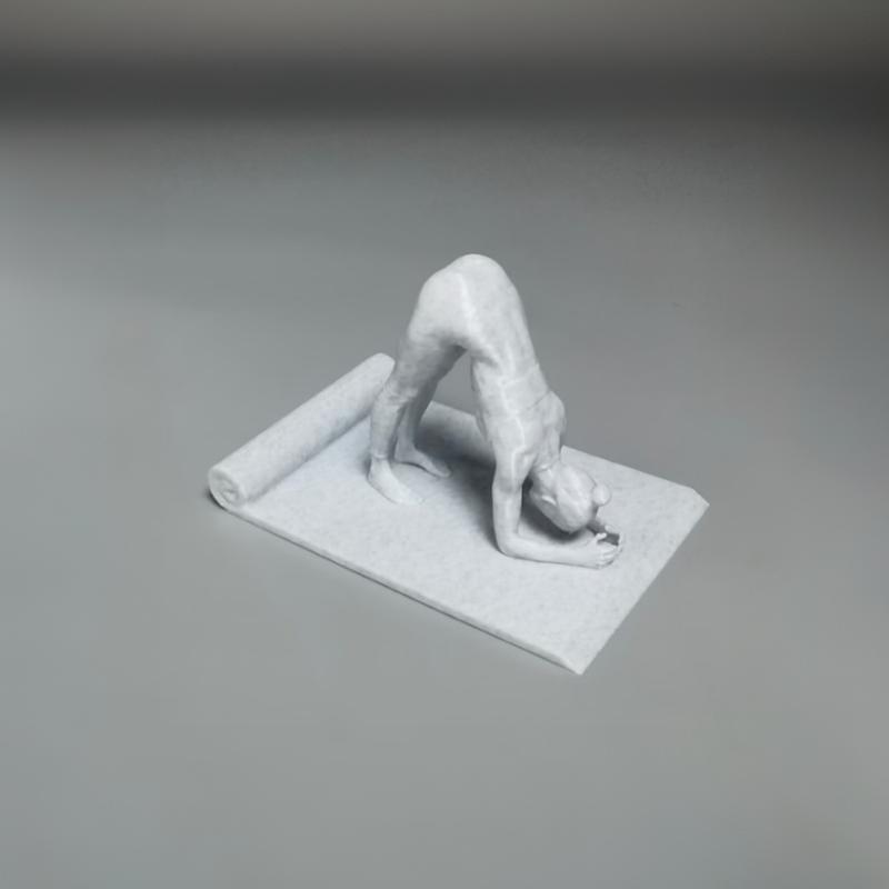 3D Printed Yoga Girl Phone Sta - огляд і ціна Desk Setup Home Office