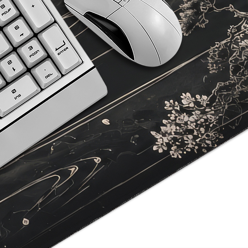 Mouse Pad Gamer Black Gold Fuj - огляд і ціна Zelda Desk Setup