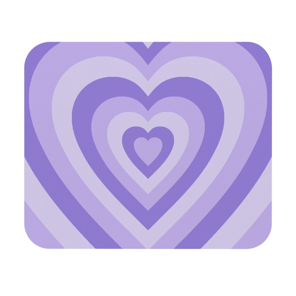 Retro Heart Mouse Pad | aesthe - огляд і ціна Desk Setup Girly