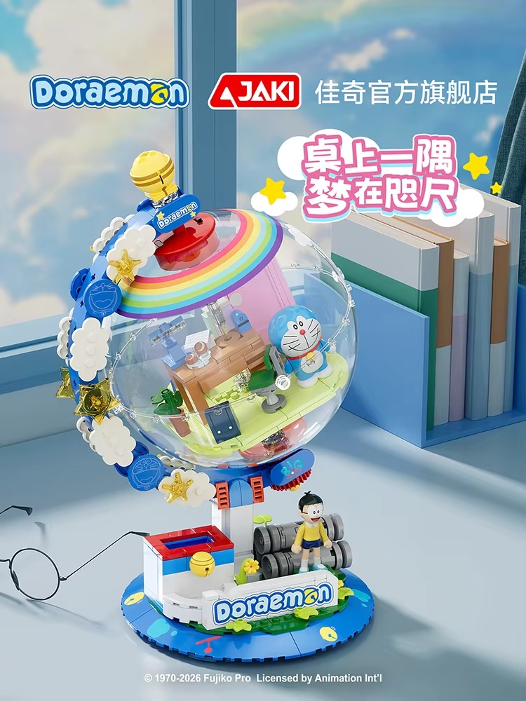 JAKI Doraemon Licensed Globe B - огляд і ціна Desk Setup Lighting