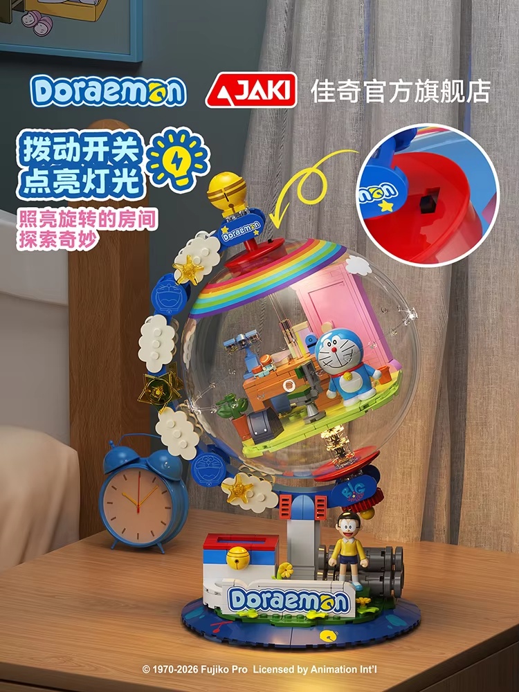 JAKI Doraemon Licensed Globe B - огляд і ціна Desk Setup Lighting