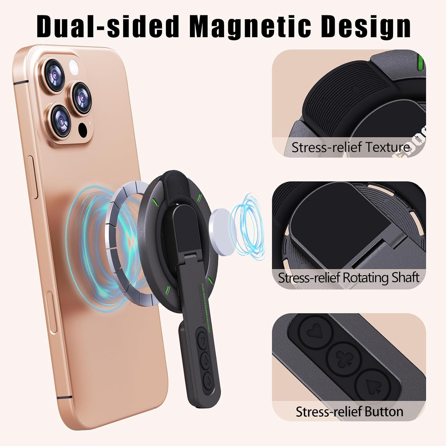 MultiFunction Finger Ring Brac - огляд і ціна Desk Setup Apple