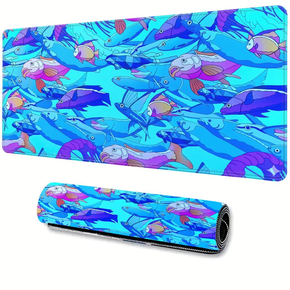 HD Printing Fish Rubber Mouse  - огляд і ціна Desk Setup Anime