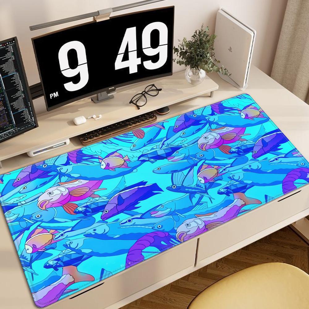 HD Printing Fish Rubber Mouse  - огляд і ціна Desk Setup Anime