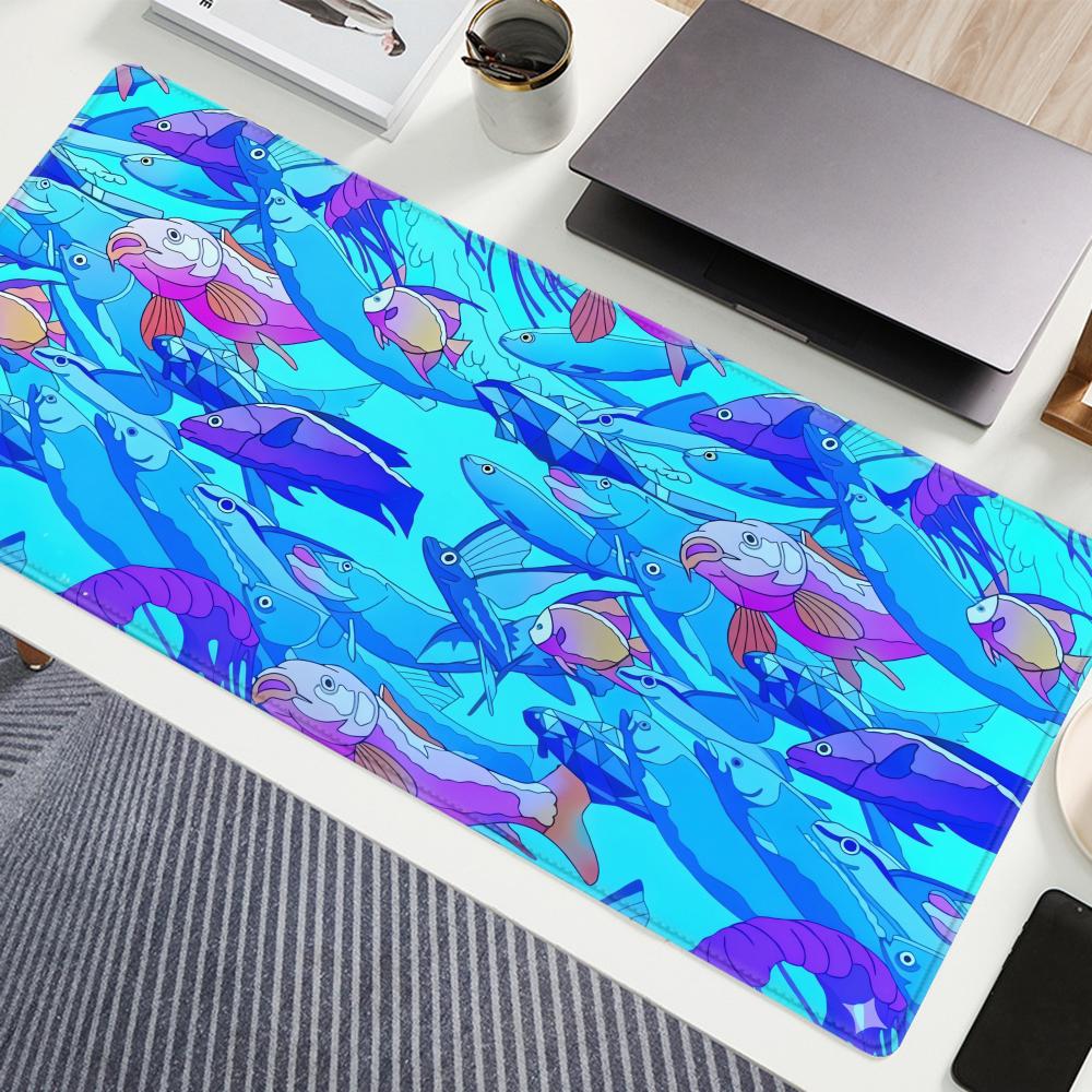 HD Printing Fish Rubber Mouse  - огляд і ціна Desk Setup Anime